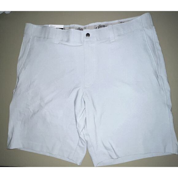 Callaway Performance Golf Short Men’s 38 Pearl Grey Htr - Picture 2 of 7